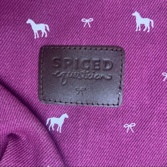 Spiced Equestrian Cloth/Canvas Make-up Cosmetic Bags - Picture 8 of 16